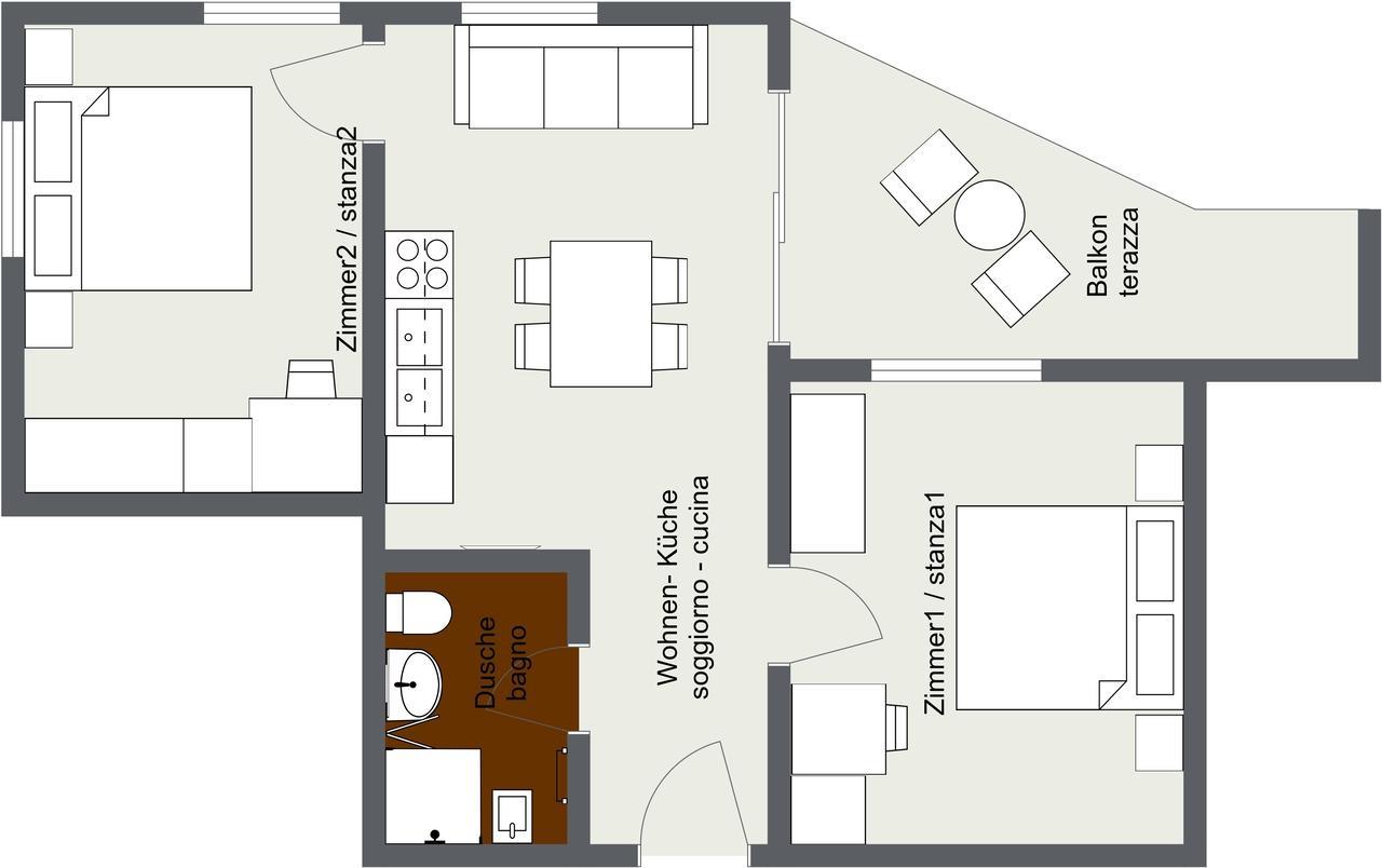 Apartments Bachmann Сан Кандидо Екстериор снимка
